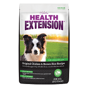Health Extension Dry Dog Food: Original Chicken & Brown Rice